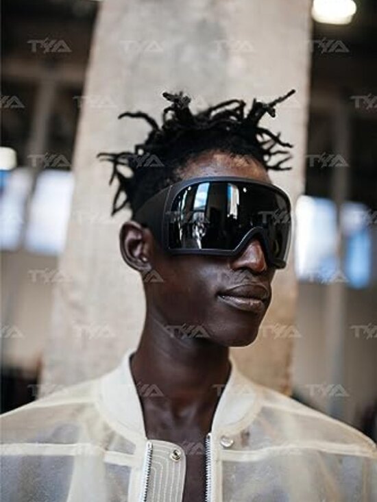 BRAND NEW Oversized Wrap Around Sunglasses for Women Men main image 5